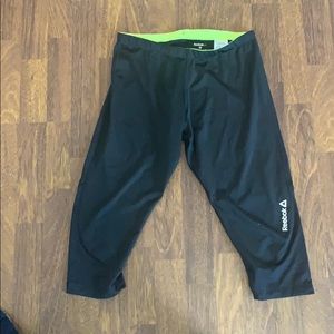 Reebok running crop legging size medium